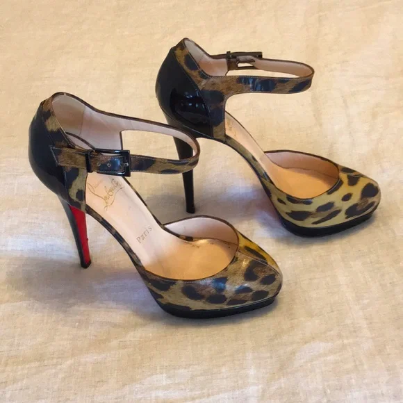 Christian Louboutin Leopard Heels - Picture 3 of 14
